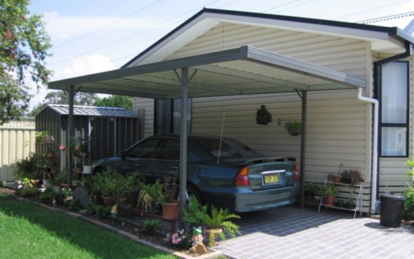  Carports with Boxbeam Frame Col Western Sheds